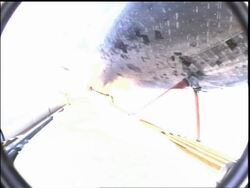 Space Shuttle Endeavour launches on final mission STS-134 Stock Footage