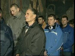 Kosovo Serbs pray for peaceful future in province News Clip