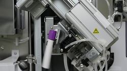 blood test machine Stock Footage