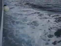 Boat trail Stock Footage