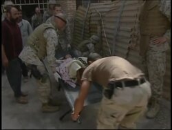 US marines continue blockade Instructional Video