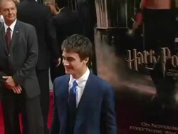 'Harry Potter and The Goblet of Fire' New York Premiere Arrivals Stock Footage