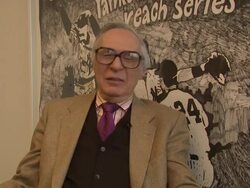 'The Amazing Kreskin' Interview Stock Footage