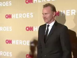 Morgan Spurlock at 2014 CNN Heroes: An All Star Tribute - Red Carpet at American Museum of Natural History on November 18, 2014 in New York City Stock Footage