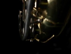 Saxophone Abstract Stock Footage