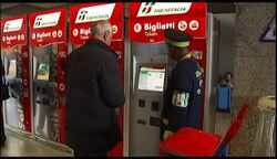 Italy's Train Porters Return to Fight Black Economy* News Clip