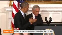 Obama Calls Hagel Ã·Exemplary as Defense Chief Resigns News Clip