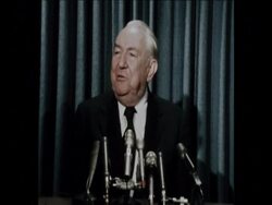 SYND 3-5-74 SENATE WATERGATE COMMITEE CHAIRMAN ON NEW TRANSCRIPT EVIDENCE News Clip