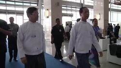 President Thein Sein opens World Economc Forum; arrivals, security News Clip