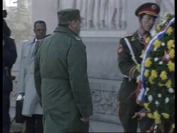 China - Fidel Catro Pays Tribute News Clip