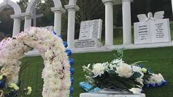 Aberfan - 50 Years After The Colliery Disaster That Killed 116 Schoolchildren Stock Footage