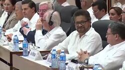 VOICED : ONU aprueba mision para supervisar la paz en Colombia News Clip