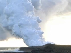 HD, NTSC: Kilauea volcano (video) Stock Footage