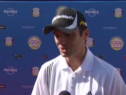 INTERVIEW: Tony Dovolani on if he's an avid golfer and the importance Stock Footage