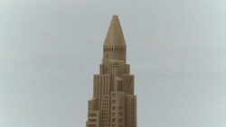 CLEAN : Artist tries for sandcastle world record in Brazil News Clip