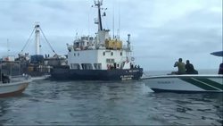 Cargo ship runs aground in the Galapagos islands News Clip