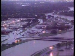 USA - Storms Continue To Batter S.E.Texas News Clip