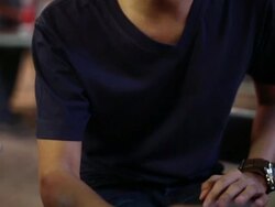 Man drinks beer in the night pub Stock Footage