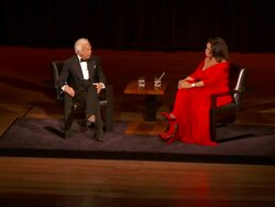 SPEECH: Ralph Lauren on starting his breast cancer center at the Lincoln Center Presents: An Evening With Ralph Lauren Hosted By Oprah Winfrey at New York NY Stock Footage