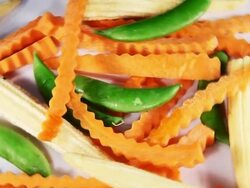Rotating vegetables Stock Footage
