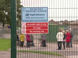 Mothers and children at Westcott Primary School News Clip