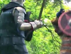 Knight Fight Stock Footage