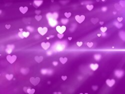 Heart Particles Glowing (Loopable) Stock Footage