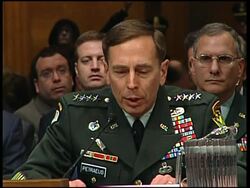 WRAP  Petraeus and Crocker testify before Senate on Iraq News Clip