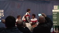 CLEAN : Federer fit for Davis Cup final opens against Monfils News Clip