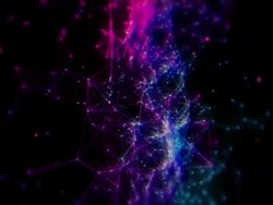 Network / Brain loopable abstract background Stock Footage