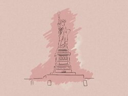 Statue of Liberty Stock Footage