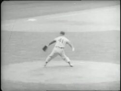 The New York Yankees beat the Brooklyn Dodgers to win the 1953 World Series. News Clip