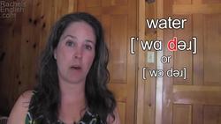 How to Say WATER -- American English Pronunciation Instructional Video