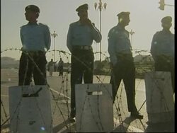 Security outside court ahead of case of suspended Supreme Court judge News Clip