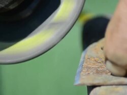 grinding wheel Stock Footage