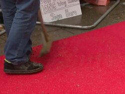 ATMOSPHERE: at Salmon Fishing In The Yemen European Premiere at ODEON Kensington on April 10, 2012 in London, England. Stock Footage