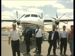Egypt - Palestinian aid leaves for Baghdad News Clip