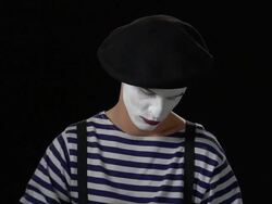 Mime Money 1 Stock Footage