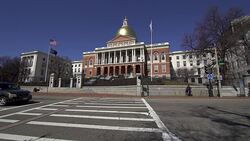 Massachusetts State Capitol Building Stock Footage