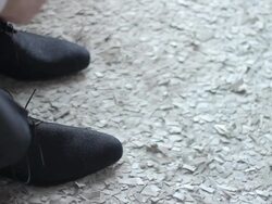 man shoes Stock Footage