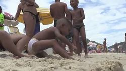 CLEAN : Rio feeling the heat ahead of New Years Eve celebration News Clip