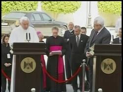 Pope Benedict is telling Palestinians in the West Bank that he understands their suffering. He told Palestinian President Mahmoud Abbas that the Vatican supports the creation of an independent Palestinian state and offered to help for rebuilding efforts in Gaza. Instructional Video