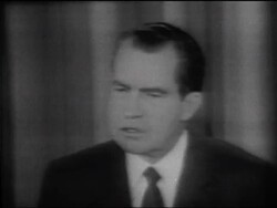 SYND 27-01-69 PRESIDENT NIXON HOLDS A PRESS CONFERENCE ON FOREIGN POLICY AIMS News Clip