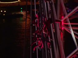 London Eye - STREB Dance Company Stock Footage