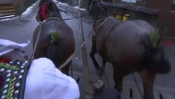 Seasonal traditions draw tourists to Romania's Maramures region Instructional Video