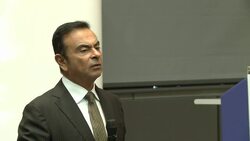 CLEAN : Renault Nissan CEO foresees connected News Clip