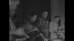 CAN929 BRIGADIER GENERAL SUPARDJO ON TRIAL IN JAKARTA ON COUP PLOTTING CHARGE Instructional Video