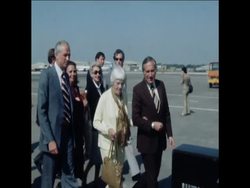 UPITN 20 4 80 LILIAN CARTER VISIT PRESS CONFERENCE News Clip