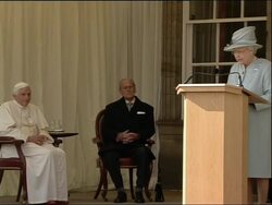 Pope meets Queen, sots, tour, parade, mass, London arrival News Clip