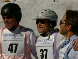 Scott Wolf (R) at Operation Smile First Annual Celebrity Smile Challenge on 3/31/12 in Park City, UT. Stock Footage